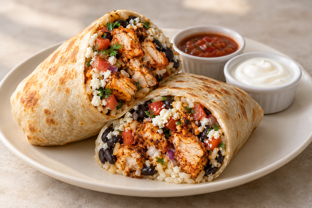Pollo Loco Burrito.