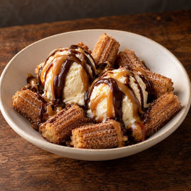 Churros Sundae.