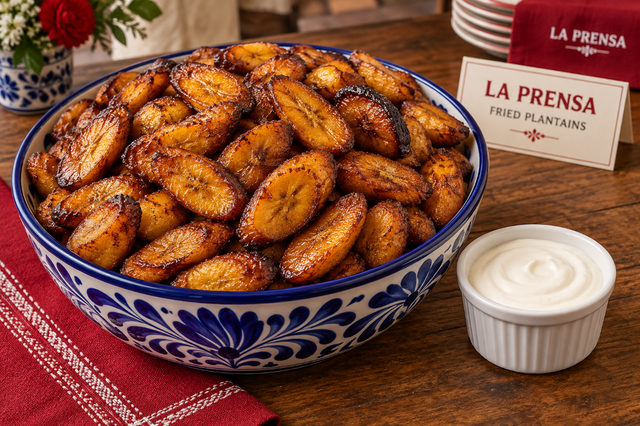 Catering Plantains.