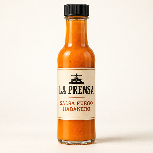 Salsa Fuego Habanero 12 oz TO GO.
