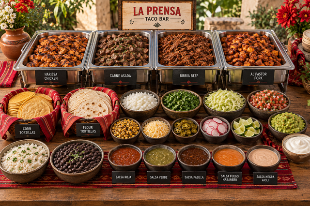 Taco Bar.