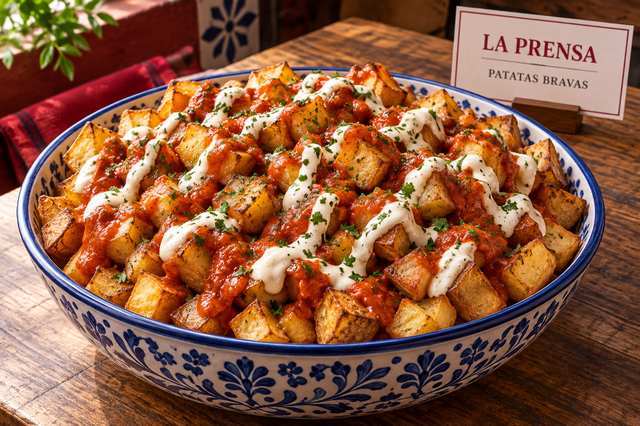Catering Patatas Bravas.