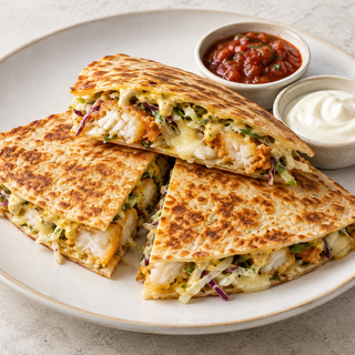 Crispy Catch Quesadilla