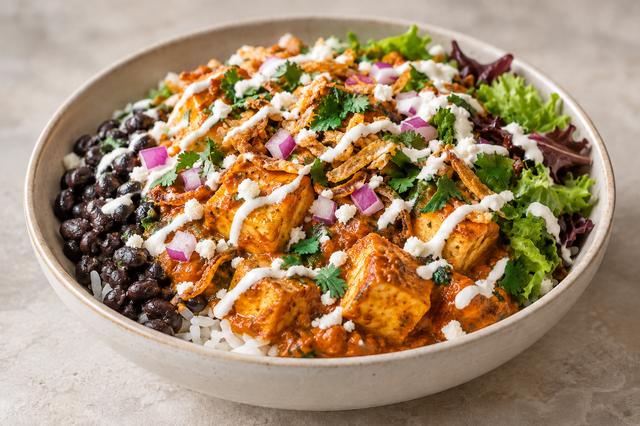 Paneer Tikka Masala Power Bowl.