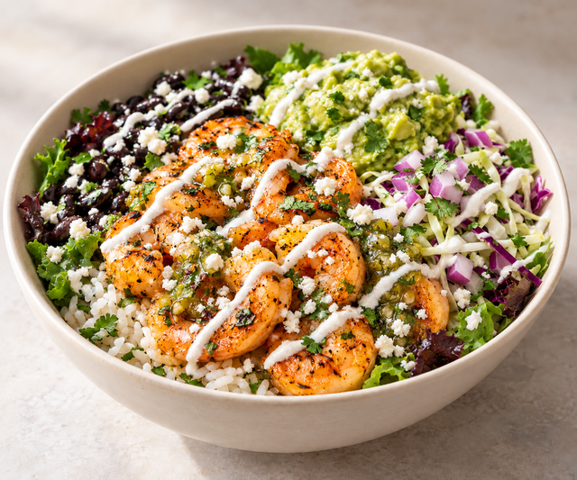 Costa Shrimp Power Bowl.