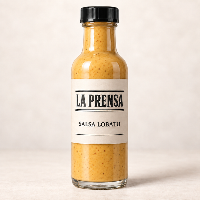Salsa Lobato (Contains Peanuts) 12 oz TO GO.