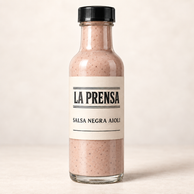 Salsa Negra Aioli 12 oz TO GO.