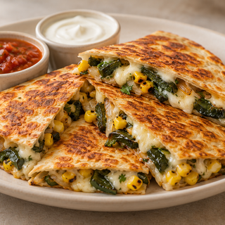 Poblano & Corn Quesadilla