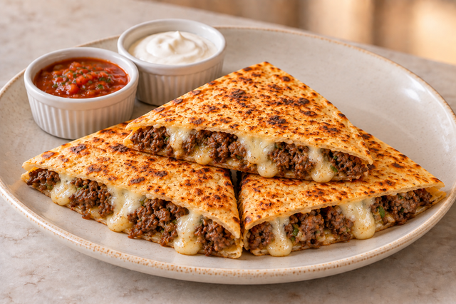 Carne Quesadilla.
