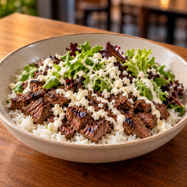 Carne Power Bowl.